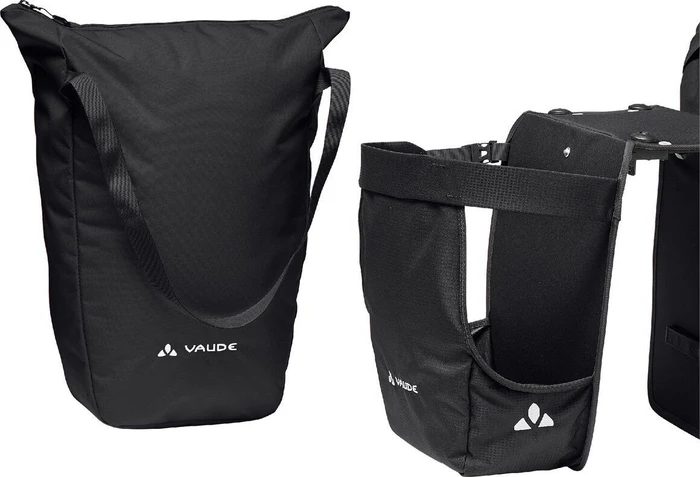 Vaude TwinShopper UniKlip 2 Gepäcktasche schwarz