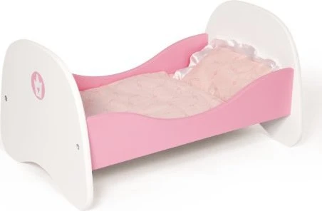 Bayer Design Puppenbett Princess World weiß/rosa