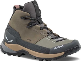 Salewa Puez Leather Mid Powertex bungee cord/onyx (Damen)