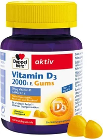 Doppelherz aktiv Vitamin D3 2000 IE Gums, 40 Stück