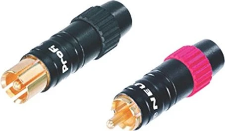 Neutrik NF2C-B/2 Cinch-Steckerpaar
