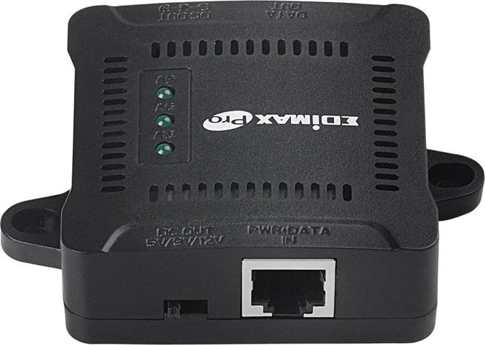 Edimax Gigabit PoE-Splitter, 2x RJ-45, PoE+ PD