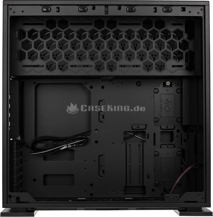 In Win 303i ASUS Edition, schwarz, Glasfenster