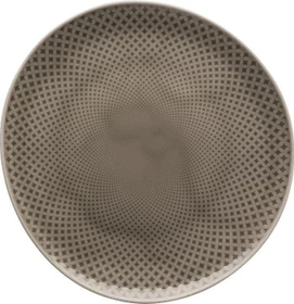 Rosenthal Junto Pearl Grey Porzellan Teller flach 22cm