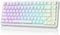 Attack Shark X82PRO HE Magnetic 75%, weiß mit Kontur, LEDs RGB, Outemu White Jade Magnetic, USB/Bluetooth, US Vorschaubild