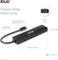Club 3D 6in1 Hub, USB-C 3.0 [Stecker] Vorschaubild