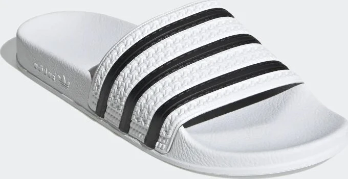 adidas Adilette white/core black
