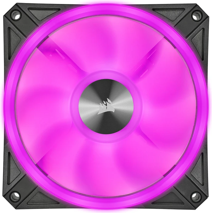 Corsair QL Series iCUE QL120 RGB PWM Triple Fan Kit, schwarz, LED-Steuerung, 120mm, 3er-Pack