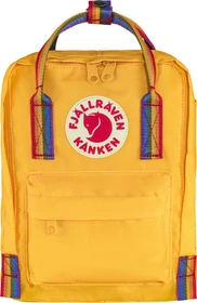 Fjällräven Kanken Rainbow Mini warm yellow/rainbow pattern