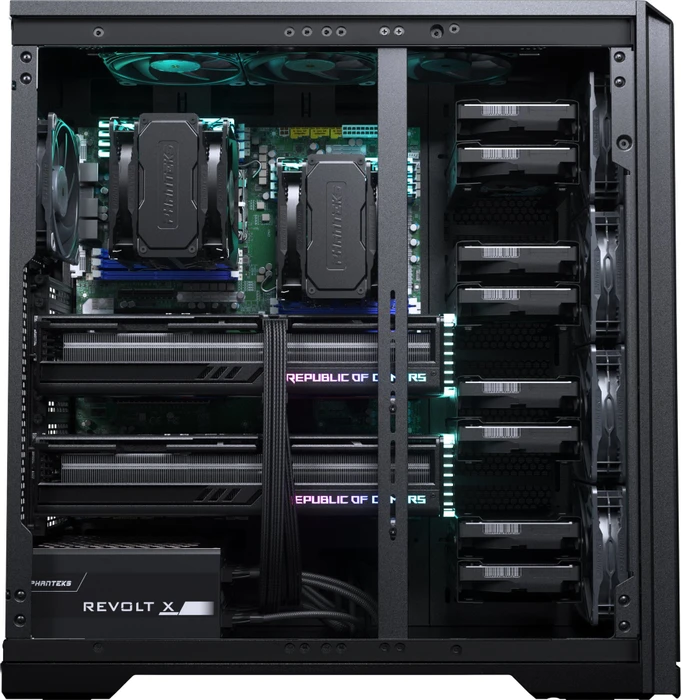 Phanteks Enthoo Pro 2 Server Edition - Tempered Glass, Glasfenster