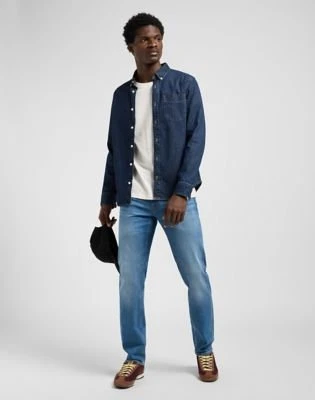 Lee Daren Zip Fly Jeans denim savant (Herren)