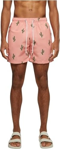 Urban Classics Pattern Badeshorts cactus aop (Herren)