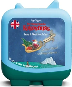 tonies Pocket Tonie Der kleine Drache Kokosnuss feiert Weihnachten/Englisch lernen mit dem kleinen Drachen Kokosnuss