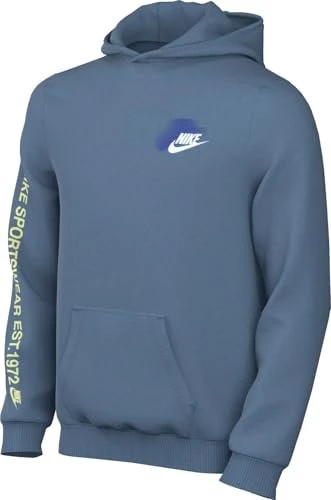 Nike Sportswear Standard Issue Fleece Hoodie aegean storm (Junior)