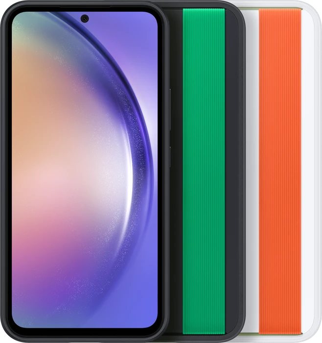 Samsung Haze Grip Case für Galaxy A54 5G weiß