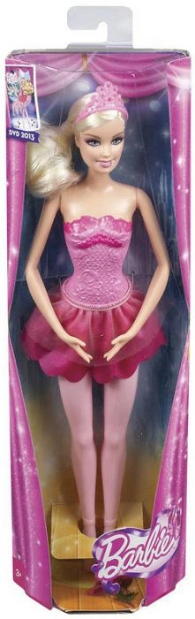 Mattel Barbie - Die verzauberten Ballettschuhe - Barbie Ballerina Prinzessin pink