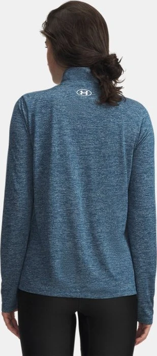 Under Armour Tech Twist Half Zip Funktionsshirt langarm wham blue/white (Damen)