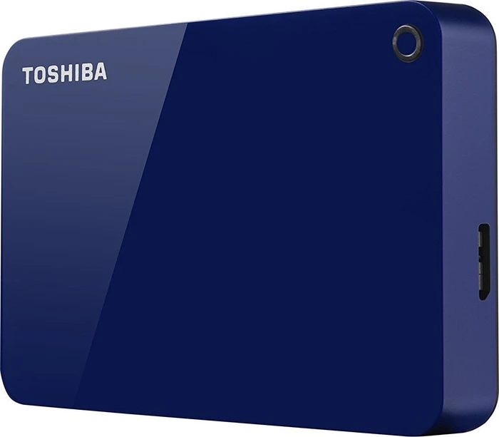 Toshiba Canvio Advance, blau, 3TB, USB 3.0 Micro-B