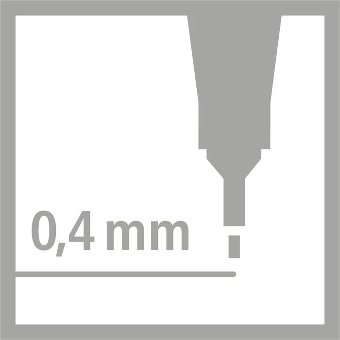 STABILO point 88 mini sortiert, 12er-Set, Etui