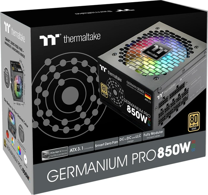 Thermaltake Germanium Pro RGB 850W, ATX 3.1