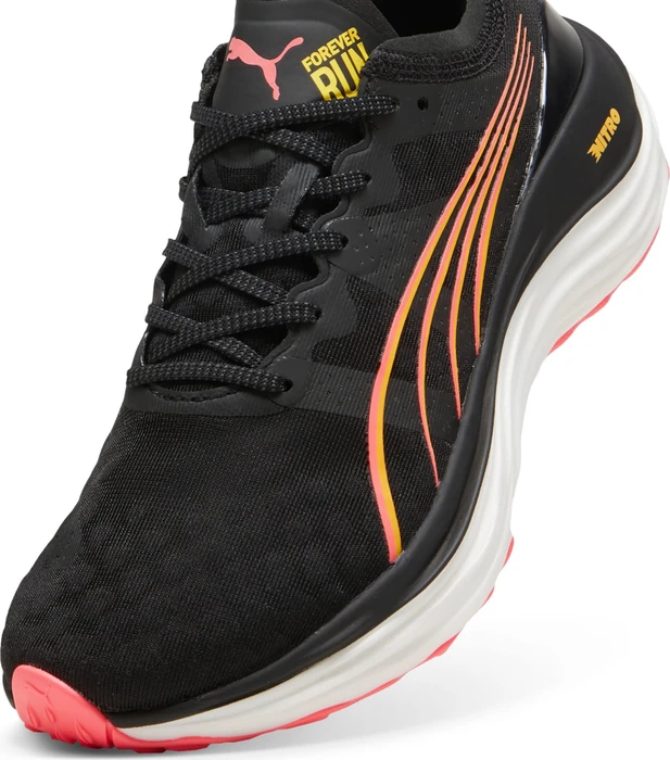 Puma ForeverRun Nitro puma black/sunset glow/sun stream (Damen)