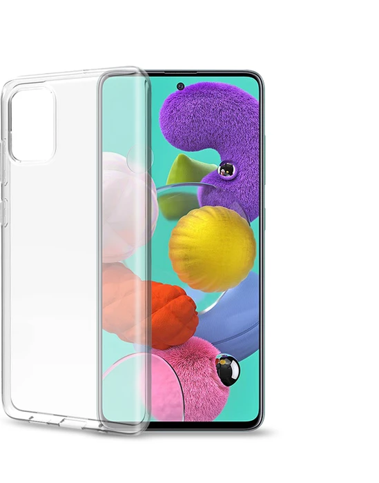 Celly Gelskin für Samsung Galaxy A51 transparent