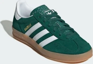 adidas Gazelle Indoor collegiate green/cloud white/gum (Junior)