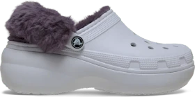 Crocs Classic Platform Fuzz Lined frosted grape (Damen)