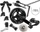 Shimano 105 Di2 R7170 mit hydraulischen Scheibenbremsen Komplettgruppe 2x12