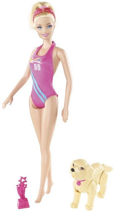 Mattel Barbie - Ich wäre gern... Schwimmchampion