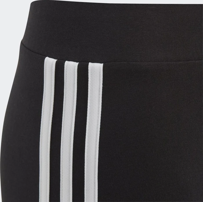 adidas Essentials 3-Streifen Cotton Hose lang black/white (Junior)