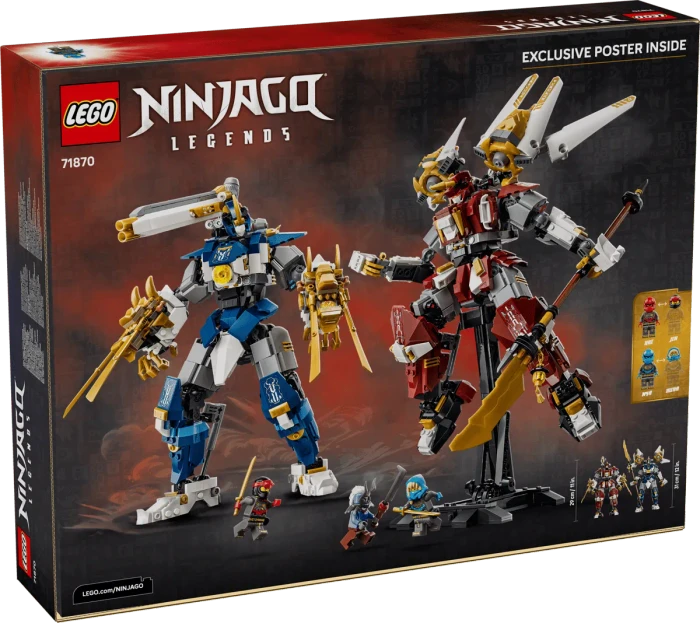 LEGO Ninjago - Die Zwillings-Titanmechs