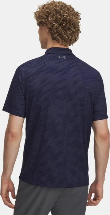 Under Armour Matchplay Printed Poloshirt kurzarm midnight navy/washed navy/pitch gray (Herren)