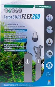 Dennerle Carbo START FLEX200 Set, Präzisions-Druckminderer für Einweg und Mehrweg CO2 Druckflaschen