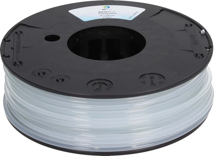 3DJake ecoPLA, farblos/transparent, Spule, 1.75mm, 2.30kg