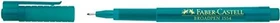 Faber-Castell Broadpen 1554 Faserschreiber 0.8mm türkis