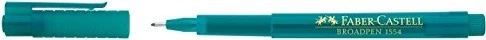 Faber-Castell Broadpen 1554 Faserschreiber 0.8mm türkis