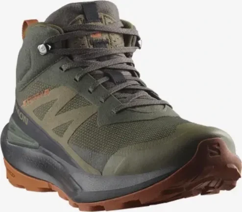 Salomon Elixir Activ Mid GTX peat/black/caramel cafe (Herren)