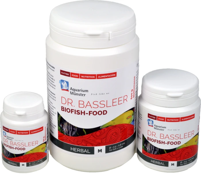 Aquarium Münster Dr. Bassleer Biofish-Food Herbal M, 60g
