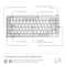Logitech MX Mechanical Mini for Mac, Pale Grey, Logi Bolt, Kailh Choc V2 LOW PROFILE BROWN, USB/Bluetooth, CH Vorschaubild