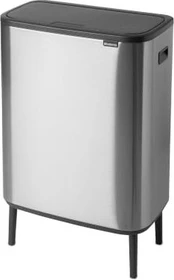 Brabantia Bo Touch Bin Hi 60l matt steel fingerprint proof