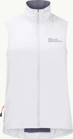 Jack Wolfskin Morobbia Wind Funktionsweste white cloud (Damen)
