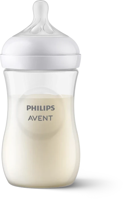 Philips Avent SCD837/12 Natural Response Neugeborenen Trinkflaschen-Set, 6-tlg.
