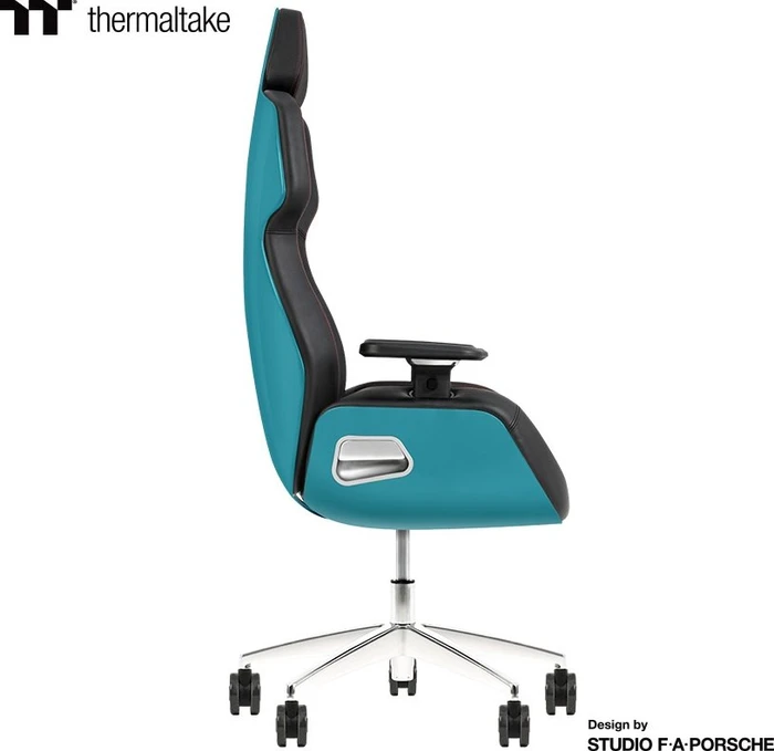 Thermaltake ARGENT E700 Gamingstuhl, schwarz/blau
