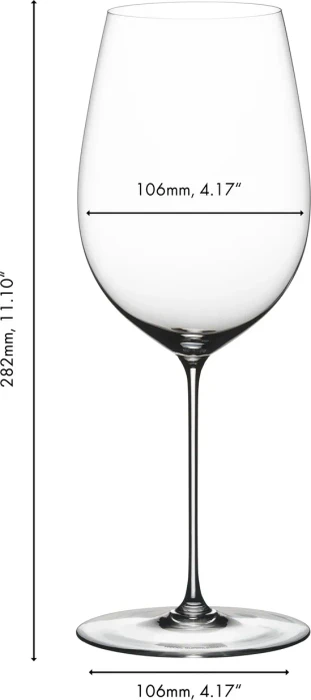 Riedel Superleggero Bordeaux Grand Cru Rotweinglas, 2 Stück