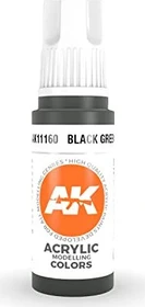 AK-Interactive 3rd Gen Acrylic Colors Acrylic Modelling Colors black green, 17ml