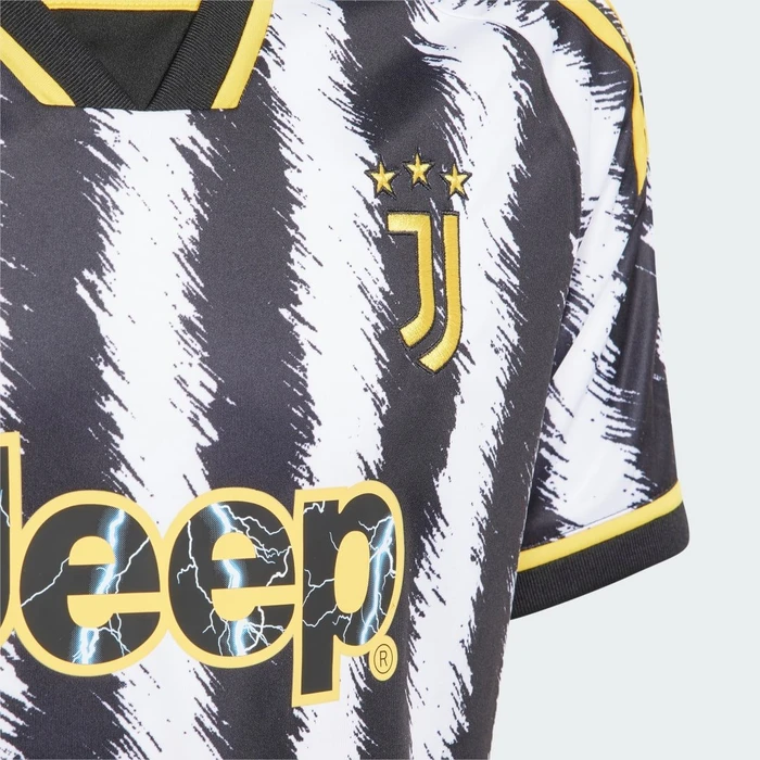 adidas Juventus Turin 2023/2024 Heimtrikot black/white (Junior)