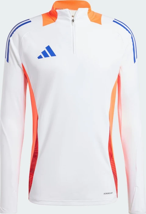 adidas Tiro 24 Competition Funktionsshirt langarm white/app solar red (Herren)