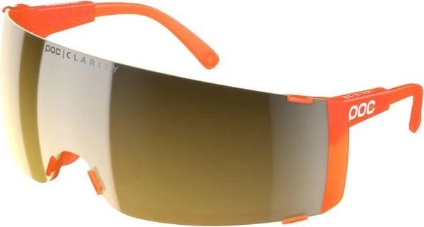 POC Propel fluorescent orange translucent/violet gold mirror cat 3