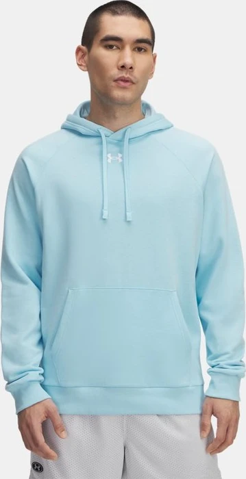 Under Armour Rival Fleece Hoodie stream/white (Herren)